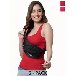 KEX Girls Pack Of 2 Sleeveless Cotton Tank Top-picture-1