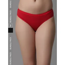 KEX Women Pack Of 2 Cotton Hipster Briefs-picture-13