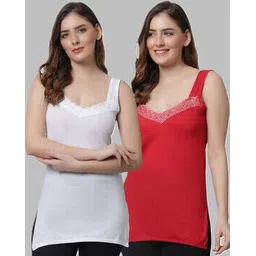 kex Women Pack of 2 Lace Camisoles-picture-12