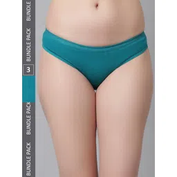 KEX Women Pack Of 3 Cotton Hipster Briefs-picture-29