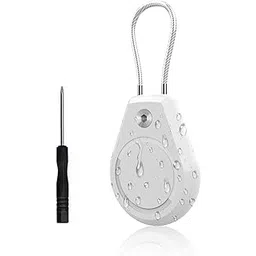 Keychain Holder Case – Waterproof Shockproof Protective Air Tag Key Chain Cover with Steel Wire Cable, Anti-Lost Accessory Compatible with Air for Keys, Luggage, Backpack, Pets-picture-29