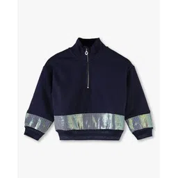 kg frendz Girls Embellished Boxy Fit Sweatshirt-picture-46