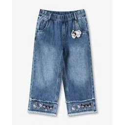 kg frendz Girls Lightly Washed Straight Jeans-picture-29