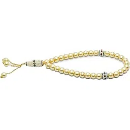 kgn gems KGN GEM, BEAUTIFUL NATURAL YELLOW PEARL GEMSTONE TASBIH, 10MM HEALING CHAKRA BALANCING 33 BEADS, GOLDEN PLAIN PRAYER TASBIH, FAITH and LOVE, for WOMEN and MEN,-picture-12