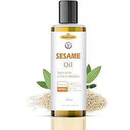 Khadi 100% Pure Herbal Sesame Hair Oil for Hair and Skin, (Til, gingelly) | 100% Pure, Natural & Coldpressed | 200ml-picture-49