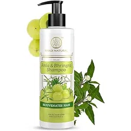 Khadi Natural Amla & Bhringraj Shampoo/Cleanser for Controlling Dandruff & Hair fall | Shampoo for Reducing Scalp Irritation| Suitable for All Hair Types, 650 ml-picture-32