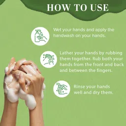 khadi natural Anti-Bacterial Neem Tulsi Hand Wash image 2