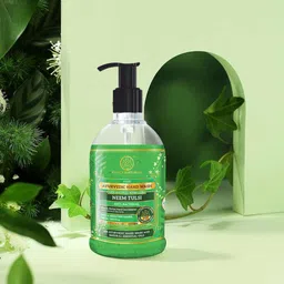 khadi natural Anti-Bacterial Neem Tulsi Hand Wash image 5