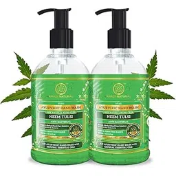 Khadi Natural Hand Wash Neem| Ayurvedic Handwash for Clean Hands | Anti bacterial Hand Wash | For Soft & Germ Free Hand | Suitable for All Skin Types| Pack of 2(300ml*2) (600ml)-picture-14