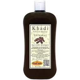 Khadi Natural Herbal 1000ml Shikakai Hair Fall Control Shampoo | Suitable For Dry & Frizzy Hair | Sls & Paraben Free Anti Dandruff Hair Cleanser Shampoo For Women & Men 1Ltr Pack-picture-31