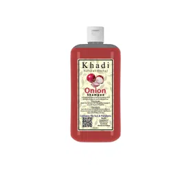 khadi natural herbal Onion Shampoo For Hair Growth - 1L-picture-11