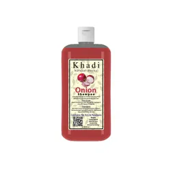 khadi natural herbal Onion Shampoo For Hair Growth - 500 ml image 1