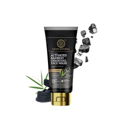 Khadi Natural Anti-Acne Activated Bamboo Charcoal Face Wash To Detoxify Skin - 100g-picture-21