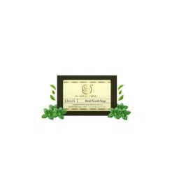Khadi Natural Basil Scrub Handmade Soap Anti-Aging-picture-30