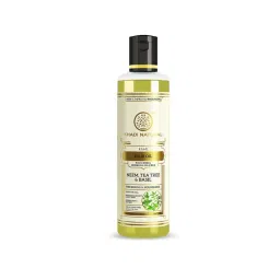 Khadi Natural Neem Teatree & Basil Hair Oil Anti Dandruff Paraben & Mineral Oil Free image 2
