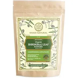 Khadi Natural Organic Bhringraj Leaf Powder | Organic Powder for Healthy Hair | Anti-Dandruff Organic Powder | Herbal Powder for Hair Growth | Suitable for All Hair Types | 100gm-picture-41