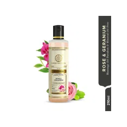 Khadi Natural Rose & Geranium Massage Oil Soothes Mind & Body Paraben Free-picture-25