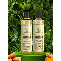 Khadi Natural Set Of 2 Sandalwood & Turmeric Body Wash - 210ml Each-picture-19