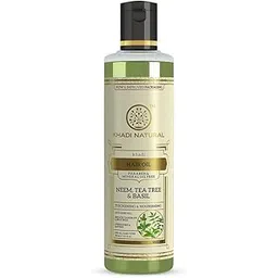 Khadi Natural Neem, Teatree and Basil Herbal Hair Oil, Paraben Mineral Oil Free| Unique non-greasy hair formula| Boosts hair growth and overall hair health| Suitable for All Hair Types| 210ml-picture-11