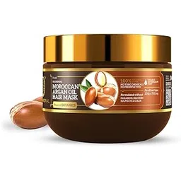 Khadi Natural Powered Botanics Moroccan Argan Hair Mask 200g - For Dry Hair, For Frizzy Hair, Paraben, Silicone and Sulphate Free-picture-40