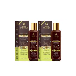 Khadi Organique Fenugreek Cleanser For Hair Dandruff (Pack Of 2) 400 ml-picture-20