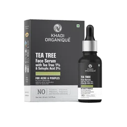 Khadi Organique Tea Tree Organic Face Serum with Salicylic Acid - 30 ml-picture-27