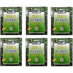 khadi pure gramodyog Goofin's khadi Herbal Mehndi - Pack of 6 (480g, Black)-picture-23