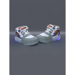 KHADIJA IMPEX Kids-Unisex Grey Synthetic Casual Shoes-picture-19