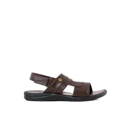 Khadim Men's Brown Back Strap Sandals-picture-38