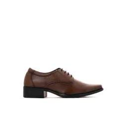 Khadim Men's Brown Derby Shoes-picture-33