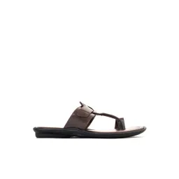 Khadim Men's Brown Toe Ring Sandals-picture-31