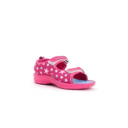 Khadims Girls Pink Printed Open Toe Flats-picture-26