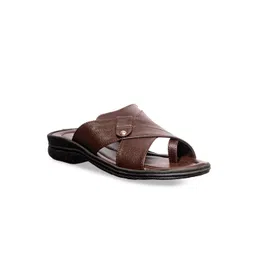 Khadims Men Brown Comfort Sandals-picture-35