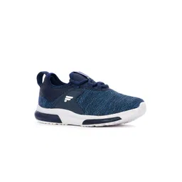 Khadims Men Navy Blue Textile Walking Non-Marking Shoes-image-9
