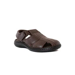 Khadims Men Softouch Perforation Fisherman Sandals With Velcro Closure-picture-22