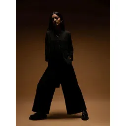 Khajoor Studio White Fragments Night Wink Pants-picture-22