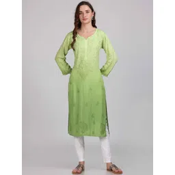 KHAKA Women Ethnic Motifs Printed Kurta with Trouser-picture-23