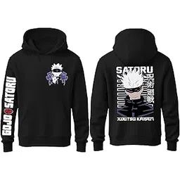 khakey Mens Cotton Hoodies | Gojo Satoru Hoodies for Men | Gojo Hoodies | DP4-picture-15