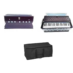 KHALSA MUSICAL Harmonium Beginners |7 Stopper | 3 1/4 Octave | Double Bellow | 39 Keys | 2 Reeds (Bass- Male) |With Cover and free carry bag-picture-10