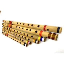 khalsa musical (SIX PCS SET) C SHARP + G SHARP G SCALE A SCALE C SCALE B SCALE Bamboo Flute-picture-31