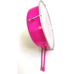 khalsa musical Steel Dhol Tasha Drum with Stick Conga (Bison Skin) Conga image 1