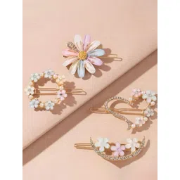 KHANBAGSTORE Girls Set of 4 Claw Clip-picture-37