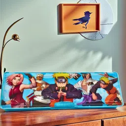 khas creations KIDZY SERIES Naruto Anime Theme Art Plastic Pencil Box-picture-22