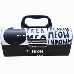 khas creations PASSWORD LOCK STYLE PENCIL BOX Geometry Box-picture-12