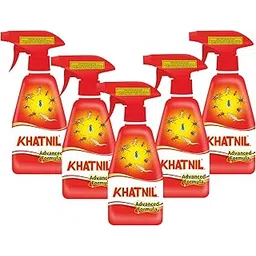 Khatnil Advanced Formula | 250 ML X 5 Bottles | Pack of 5 | Non Aerosol Spray for Crawling & Fly Bugs | Household Bugs Deterrent Spray | Indoor Outdoor Bug Control Spray | Fresh Fragrance-picture-13