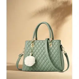 khatushyam collection Women Green Hand-held Bag-picture-41