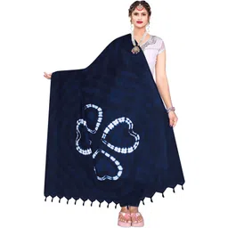 khodal Rayon Self Design Blue Men Dupatta-picture-39