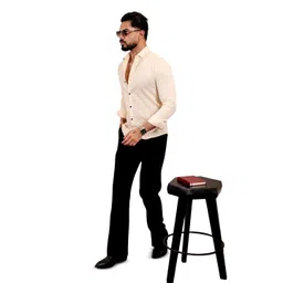 KHUSHI CREATION Men Original Casual Shirt image 4