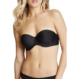 khwaish store Women’s Strapless Backless Silicon Bra with One Black Strap | Push-Up Adhesive Bra for Party & Off Shoulder Dresses-picture-29