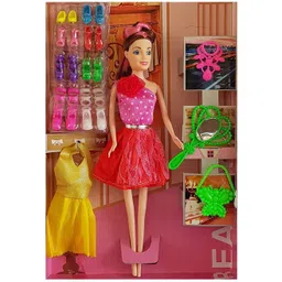 khyali Shine Dolls for Girl’s Surprise Moveable Doll Set with Beautiful Accessories-T13-picture-13